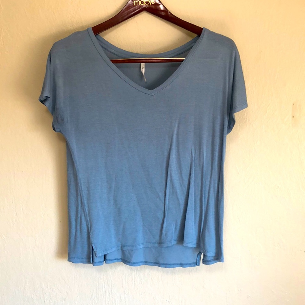 Dusty blue t shirt